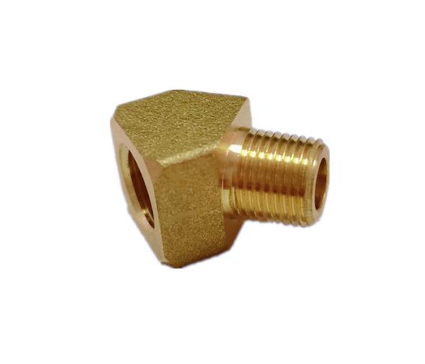 45 Degree Street Elbow Brass Pipe Fitting 1/8 NPT Female X 1/8 NPT Male