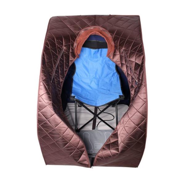 Indoor Therapy Easy Setup Portable Far Infrared Foldable Sauna 1 Person Size