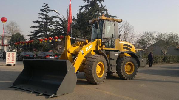 2 TON MINI WHEEL LOADER - ZL-20F/1 m3 bucket/4X4 Four-wheel full hydraulic drive/CE certificate/cummins engine
