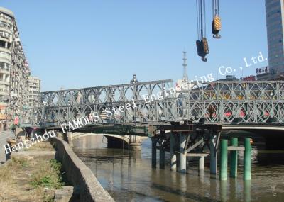 Bailey-Aço-Fardo-Arco-ponte galvanizada com altura variável