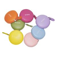 Bolso de couro anunciado do plutônio de Mini Retractable Premium régua de medição de 1,5 medidores com Logo Printed