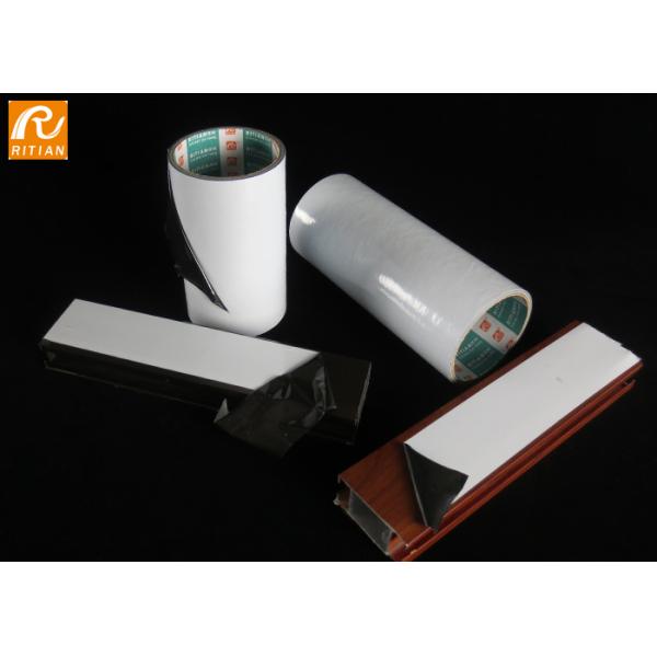 UPVC Profiles 0.12mm Clear Plastic Protective Film Anti Scratch No Residue
