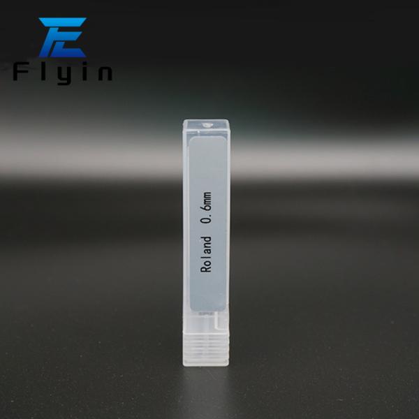 Burs de fraisage dentaire argenté Roland 500 dents Vie de service pour la cire PMMA de zirconia