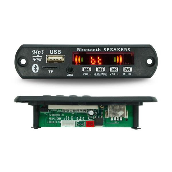 FM Radio MP3 Decoder Board with Lossless Audio FM Radio Function and BT 5.0