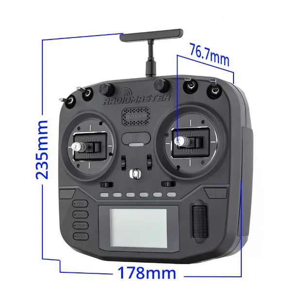 Hot Radiomaster Radio Controller M2 FPV Drone Transmitter ELRS/4in1/CC2500 External Module JR/FrSKY/Crossfire Compatible