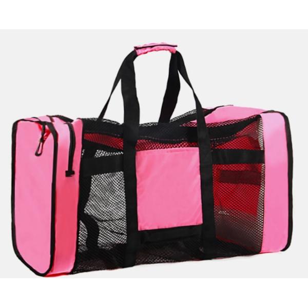 Nylon Polyester Fiber Scuba Diving Accessories Mesh Bag 80L Black Color