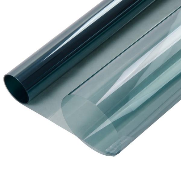6.5mil Custom Color Car Window Tint Film UV Proof Grey Metal Sputtering Metallic