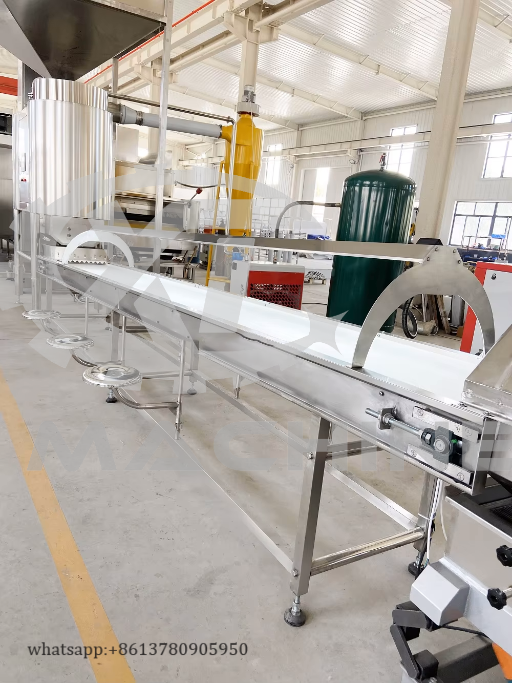 Automatic Peanut Blanching Machine with 500-2000kg/h Capacity 90% Blanching Ratio and Vacuum Packaging