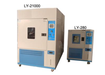 Câmara alta do teste da umidade da baixa temperatura do controlador do PLC para o diodo emissor de luz e a borracha