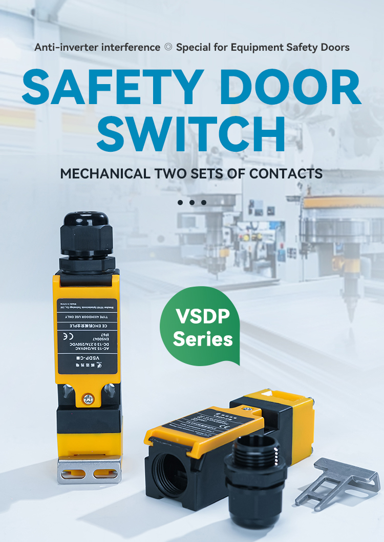 Safety Door Switch Robust Switch Solution For Safeguarding Access Points On Industrial Equipment And Automated Systems