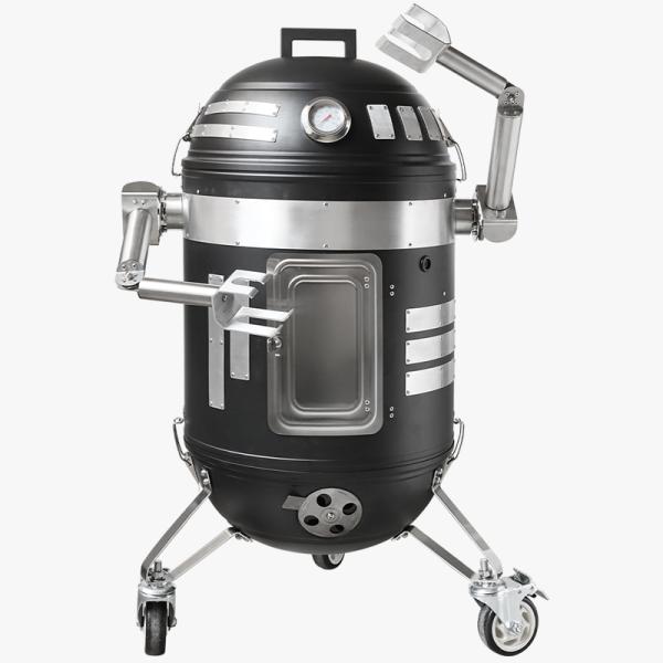 Портативный барбекю из нержавеющей стали на открытом воздухе Spacebot Smoker Grill
