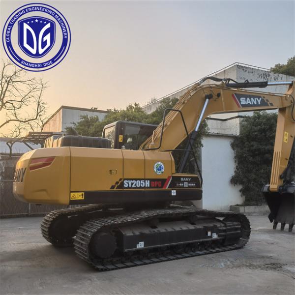 Sy205H 20,5 тонны использованный экскаватор SANY с прорывными характеристиками