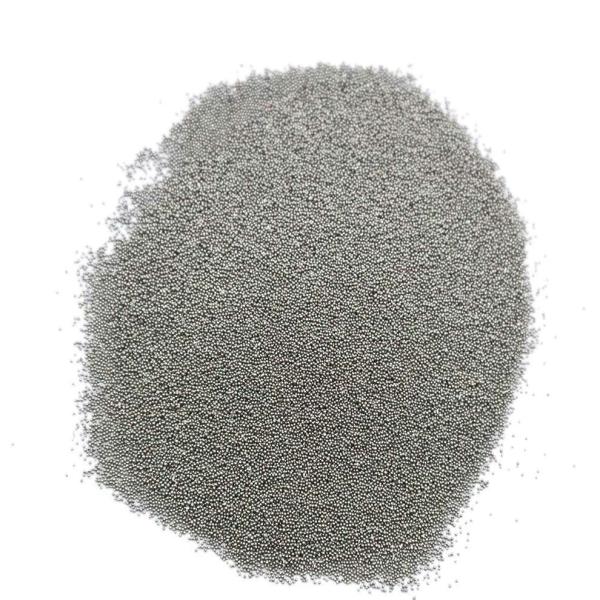 Grenailles d'acier inoxydable atomisé SS304 à faible émission de poussière, austénitique