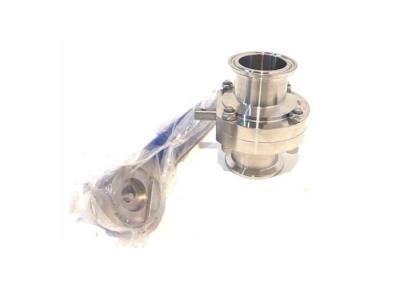 Polished 2 Inch Tri Clamp Check Valve Smooth Surfaces Two Splitted Design