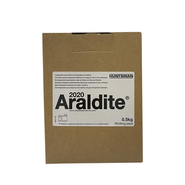 Clear Epoxy Adhesive Huntsman Araldite 2020 For Glass Ceramic Bonding