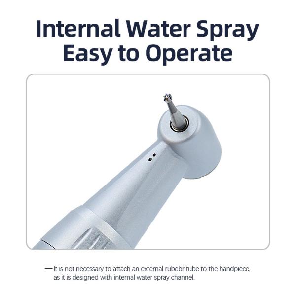 Air Turbine Low Speed Contra Angle Dental Handpiece With Internal Water Spray