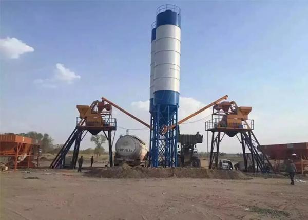 Automatic Electric Bucket Lift Cocnrete Batch Mix Plant Wet Ready Mixed 35m3/H
