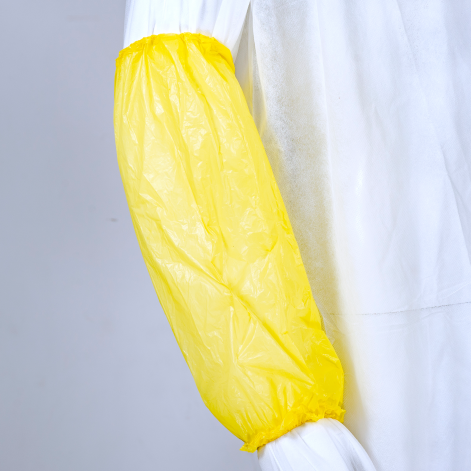 Waterproof Disposable Sleeve Cover , Plastic Over Sleeves LDPE HDPE Material