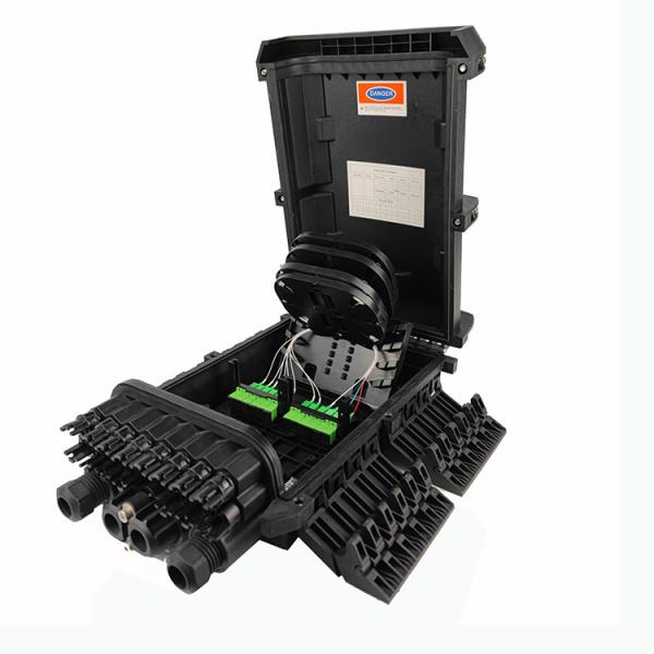 16 Dropcable Ports Fiber Optic Distribution Box IP68 FTTH SC Connector Network FTTX Splitter