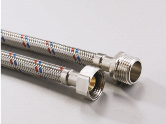 20cm - 200cm Braided Shower Hose , SS Flexible Hose Pipe OEM ODM Available