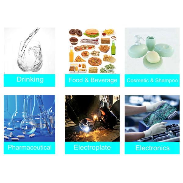 100L/Hour Water Softener Treatment Systems 75% Recovery Efficiency