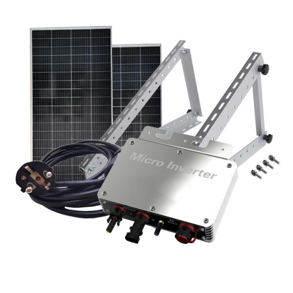 Silver Micro Inverter Solar Panel