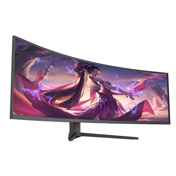 49 дюймовый ультраширокоугольный изогнутый монитор 1MS 4K 144HZ 21:9 VA FHD LED компьютерный настольный игровой монитор
