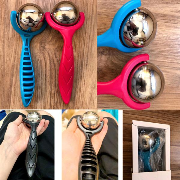 Class I Handheld Ice Massage Ball Stainless Steel Ice Globes for Face Beauty Ice Ball