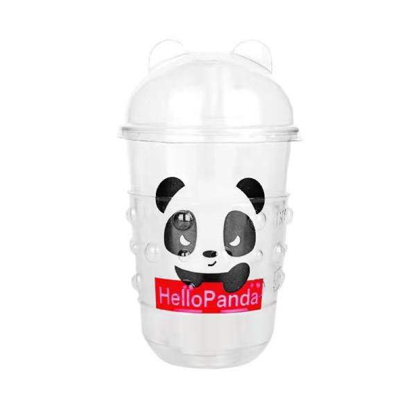 Eco-friendly PET Plastic Flat Lids Cover for Cold Drink Cup Sample Provided Freely
