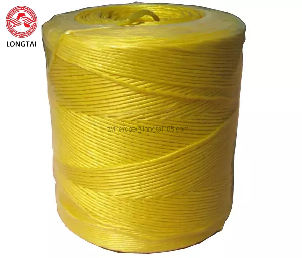 UV Resistant High Tensile Strength Polypropylene Baler Twine with Customizable Length for Agriculture