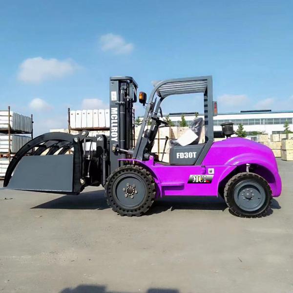 Safe Counterweight Off-Road Forklift Truck Overall Height  2450mm