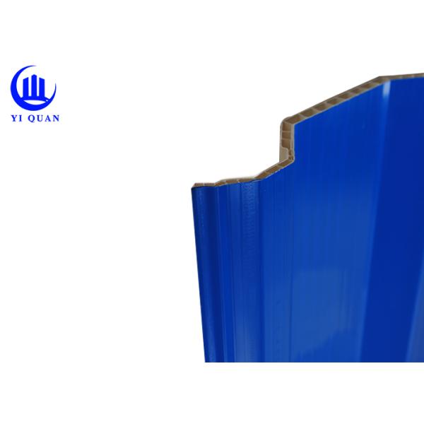 930mm PVC Hole Roof Sheet 10mm grueso diseño de paredes gemelas