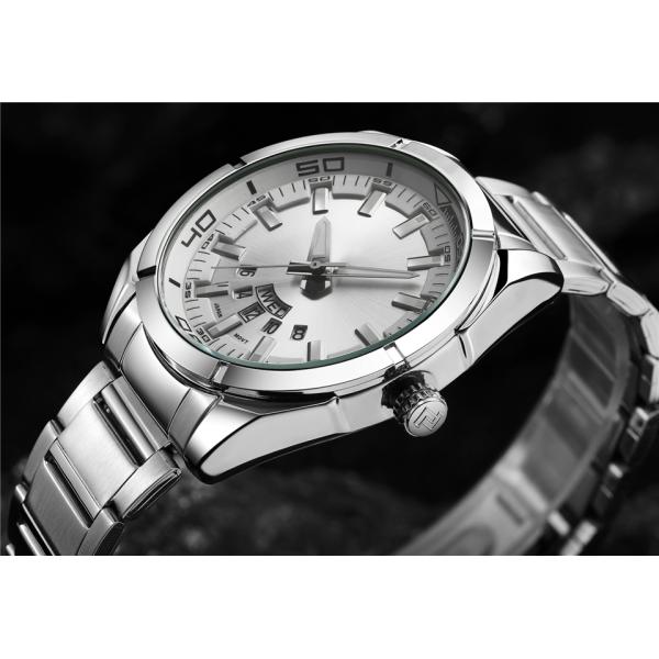 YHSK-074  OEM Stainless Steel Quartz Watch Waterproof Solid Band 47mm
