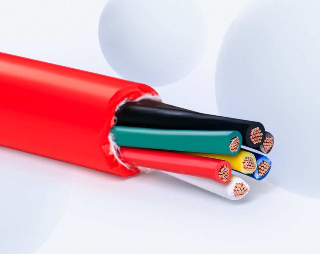 High Temperature Soft Silicone Wire Cable Construction with Stranded Copper Conductor