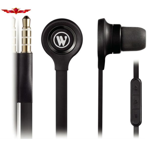 Hot Selling Super Bass 3.5MM Wired In Ear Earphone With MIC For Iphone 5S Multi Colors