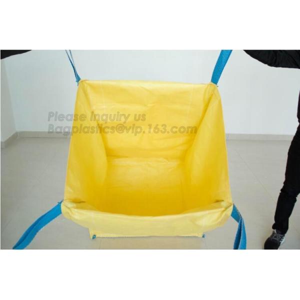 uv resistant pp woven big bags 1000kg for peat,Cheap price 1 ton jumbo bags industrial FIBC sand pp woven big bag, BAGPA