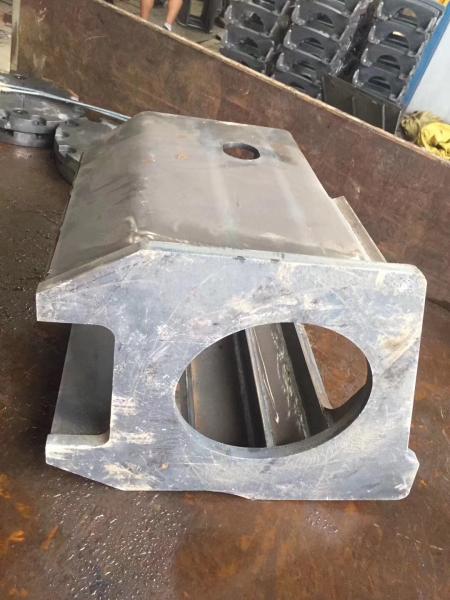 Q235B Steel Structure Construction Precise Cutting Welding Processed Professional