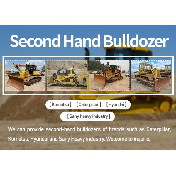 D475A Вторичный дозер Бульдозер Komatsu T3 Выбросы передний разряд