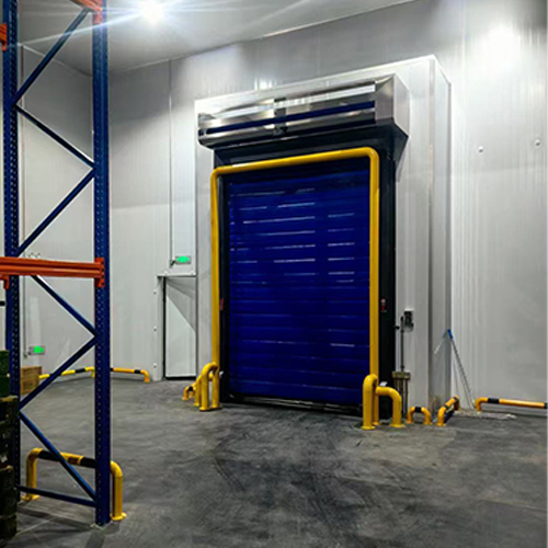 Durable High Speed Freezer Door 1.5-3.8KW Rapid Opening / Closing