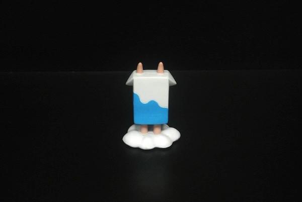 Milk Box Hello Kitty Figures , Kids Plastic Toys Customized Size / Color