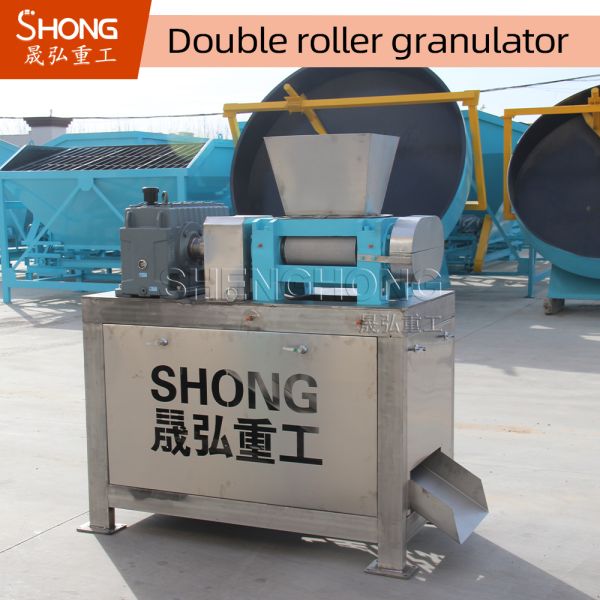 Carbon Steel NPK Compound Fertilizer Granulator with 1-4 t/h Capacity and 2-10mm