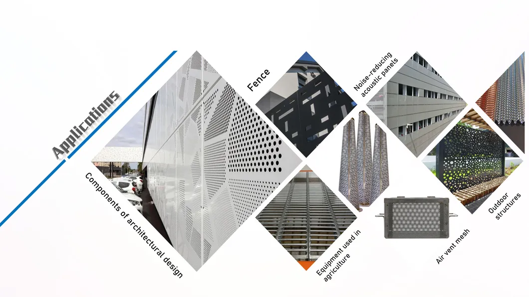 Перфорированный металлический лист SUS 316L Нержавеющая сталь лист 1 мм толщиной 10 мм отверстие