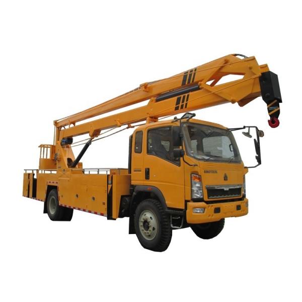 Sinotruk Howo 4x2 High Altitude Operation Truck Knuckle Boom Aerial Working Platform Truck