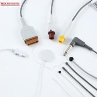 Adultos Grisa superfície da pele médica sonda de temperatura portátil para monitor do paciente