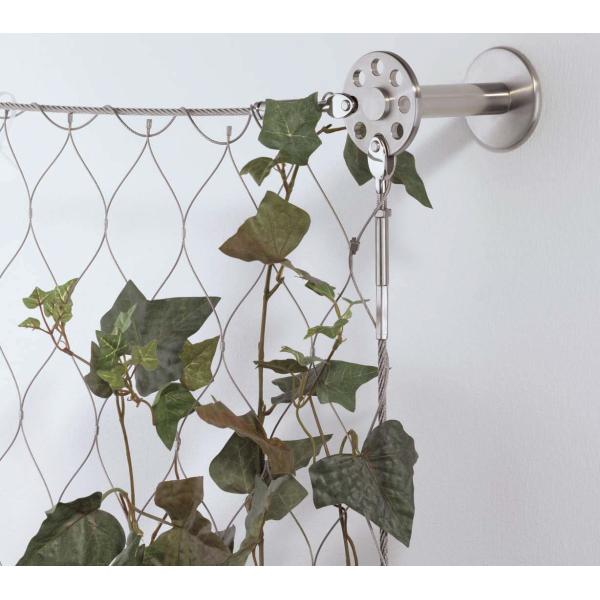 X Tend Stainless Steel Green Wall Mesh For Plants Supporting / Garden Fence