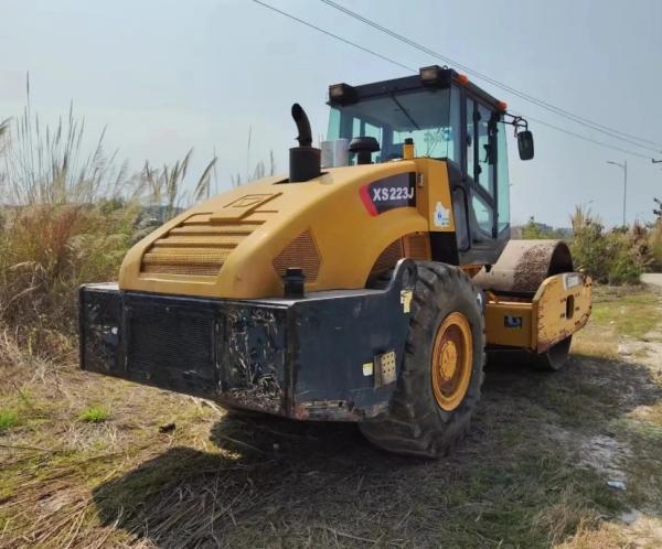 Low Noise XCMG XS223J Road Roller Second Hand 22 Tons Energy Saving