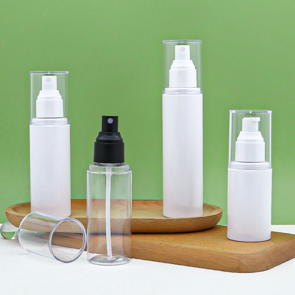 High-transparency Food-grade PET Cosmetic Spray Bottle with Fine Mist Spray Pump for Beauty and Personal Care