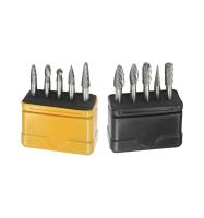 Ensemble de fichiers rotatoire de double carbure de la coupe YG8 pour le meulage