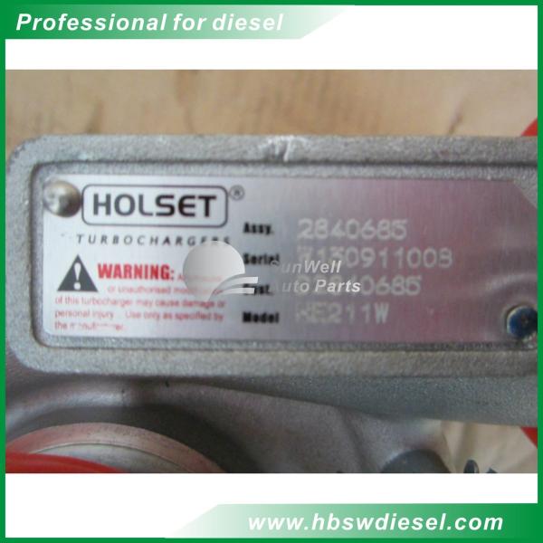 Holset HE221W turbocharger 2840685 D2840684 for Foton Cummins ISF2.8 engine