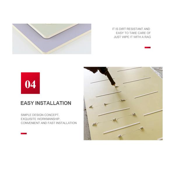 Горячая продажа высококачественных продуктов огнеупорная кожа на ощупь бамбуковая угольная доска